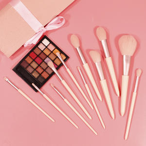 Wholesale Gift <b>Boxes</b> <b>Makeup</b> Brush Cosmetic Packaging Box <b>Makeup</b> Brushes Real Hair Custom logo Unique <b>Makeup</b> Brush Set - Product Image 2