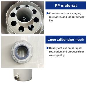 جهاز تنقية المياه العمودي خفيف الوزن سهل التركيب لتنظيف جودة المياه في تربية الأحياء المائية - Product Image 3