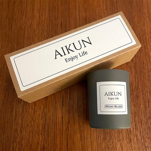 AIKUN Low MOQ Custom Packaging Eco Friendly Hand Poured <b>Candle</b> Set Glass <b>Candle</b> Gift Box for Boutique Gift Retail - Product Image 3