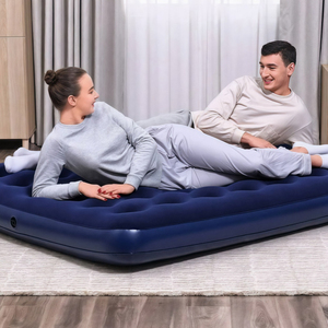 Colchón de aire inflable al por mayor de fábrica, cama plegable portátil con cojín plegable para acampar al aire libre y actividades en la playa - Product Image 5