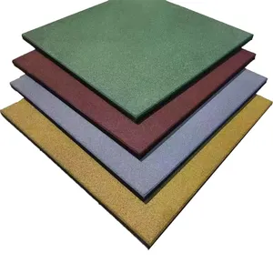 Indoor Gym Playground EPDM Patio Interlocking Rubber Bricks Outdoor Flooring Roll Mat Protective Flooring