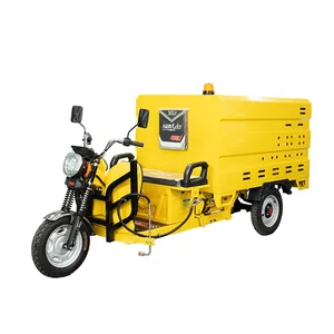 ZMX K6-600 2024 New Road Cleaning 3-Wheel Electric Cargo Tricycle High Pressure Cleaning Low Price Electric Tricycle Tricycle