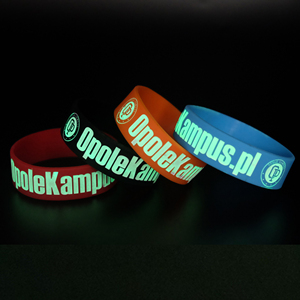 Pulsera de Silicona Luminosa con Logotipo Personalizado, Brilla en la Oscuridad, para Eventos y Fiestas - Product Image 6