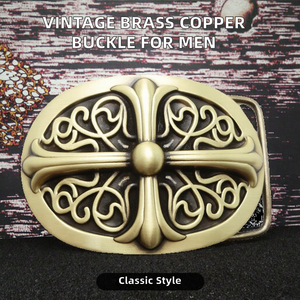 <span class=keywords><strong>Boucle</strong></span> de <span class=keywords><strong>ceinture</strong></span> vintage en <span class=keywords><strong>laiton</strong></span> <span class=keywords><strong>massif</strong></span> style western pour homme, accessoires de <span class=keywords><strong>ceinture</strong></span> 4,0 cm, imprimée par transfert thermique - Product Image 2