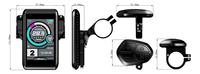 Controlador TUNE de 48-72V 45A 60A con Función Programable por Bluetooth y Pantalla UKC1 para Kit de Conversión de Bicicleta Eléctrica de 2000W 3000W