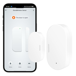 Tuya thông minh ZigBee Cửa Cửa sổ cảm biến pin Powered cửa mở/đóng Detector cho Home an ninh Hệ thống báo động - Product Image 1