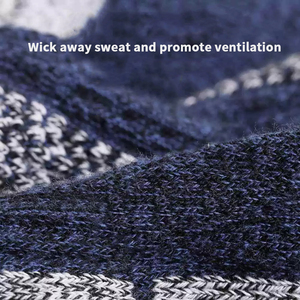 Calzini invernali a prova di freddo e riscaldamento a maglia spessa a maglia larga da uomo con fondo a maglia lunga - Product Image 2