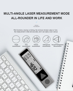 Mileseey <span class=keywords><strong>MiNi</strong></span> Laser Khoảng Cách Meter Độ Chính Xác Cao Điện Tử Băng 30M 40M Đo Cụ - Product Image 6