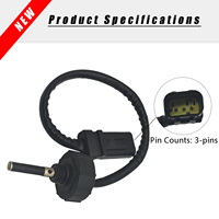 Capteur d'eau de qualité OEM 423-6434 pour excavatrice CAT 320D2 320D 330D – Prévient les dommages au moteur, installation facile, connecteur étanche