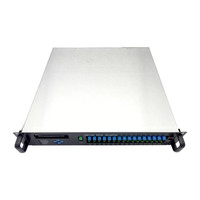 Amplificateur optique EDFA CATV haute puissance 1550nm 1U en rack pour réseau HFC FTTH