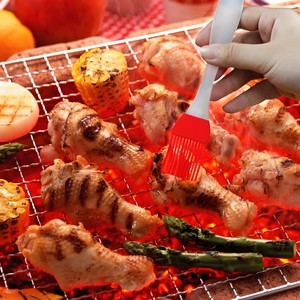 Griglia Quadrata in Filo d'Acciaio Spesso 18-28cm, Antiaderente, Portatile, per Barbecue a Carbone, Non Facilmente Deformabile, Usa e Getta - Product Image 5