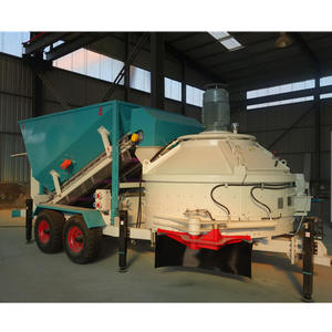 Tragbare Betonmischanlage Patent Mini Mobile Transportable Betonmischanlage zum Verkauf - Product Image 1