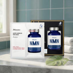 JMSOLUTION Premium Water-Luminous NMN Mask Korean Skincare Hot Selling Face Mask Made Korea Whitening Feature 1 Unit = 5 Pieces - Product Image 3