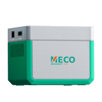 Générateur Solaire Portable 1kWh, Station d'Énergie 300W à Longue Autonomie LiFePO4 pour Ventilateur, Ordinateur Portable, Téléphone et Utilisation d'Urgence