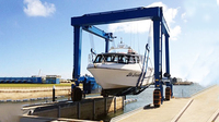 10ton ~ 1000ton grue de levage de bateau de levage mobile personnalisée robuste levage de voyage marin