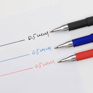 Stylo Gel à Bille Personnalisé Cj661 en Carbone Givré 0,5 mm pour Entreprise, Bureau, Étudiant et Examen - Product Image 3
