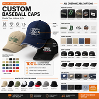 Gorra de Béisbol de Pana Unisex con Logotipo Personalizable Bordado, Gorra Ajustable para el Sol, Gorra de Hip Hop para Hombres, Mujeres, Niños y Niñas