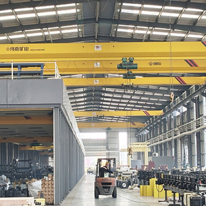 Choix Économique : <span class=keywords><strong>Pont</strong></span> Roulant Monopoutre de 7 Tonnes pour Atelier, Idéal pour l'Empilage de Marchandises en Usine de Pompes à Eau (Utilisation Intérieure) - Product Image 2