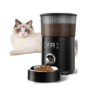 Distributeur automatique de nourriture pour chien intelligent connecté à distance avec caméra, contrôle par application Wifi, écologique, étanche IPX6, 4L - Product Image 1