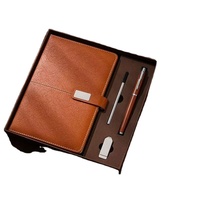 Coffret Cadeau d'Affaires de Luxe Personnalisé en Gros : Idées Coffrets Cadeaux en Cuir PU avec Carnet A5, Stylo, Tasse Thermos et Bouchon Rebondissant – Ensemble Cadeau Personnalisé