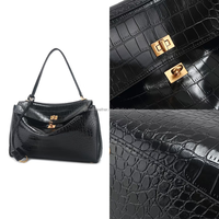 Sac fourre-tout de luxe en cuir véritable pour femme, sacs à main de créateur personnalisés, imprimé léopard, porté épaule, grande capacité, imperméable