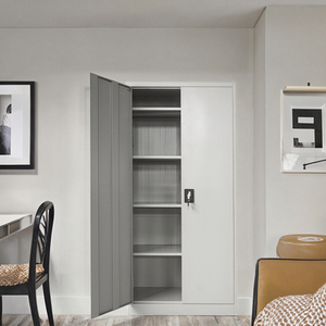 Archivador de Acero Laminado en Frío de 4 Niveles, Directo de Fábrica Luoyang, Resistente al Agua, con Cajones Extensibles y Candado, para Oficina u Hospital - Product Image 3