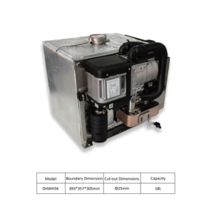 Calentador Híbrido Combinado de Aire y Calentador de Agua Diésel de 5kw 12v para Autocaravanas, Caravanas y Campers - Product Image 5