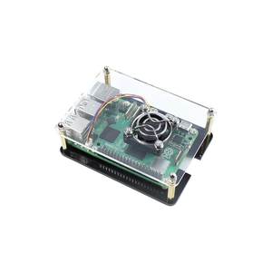 Raspberry Pi รุ่นที่ 5 5B/4B/3B+คลัสเตอร์คูลลิ่งเชลล์กล่องอะคริลิคป้องกันเชลล์แบบวางซ้อนกันได้ - Product Image 1