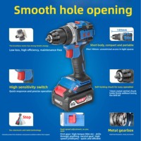 Perceuse/visseuse sans fil Dongcheng DCJZ4190AM 40V 860W 90Nm, outil compact et portable pour la maison, deux vitesses réglables