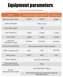 Qcw sợi Laser nguồn 1500W 3000W <span class=keywords><strong>5000W</strong></span> Máy hàn laser sợi quang cần cẩu cánh tay mới khuôn máy hàn laser - Product Image 4