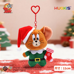 Figurina in Peluche Ufficiale <span class=keywords><strong>Tom</strong></span> <span class=keywords><strong>e</strong></span> <span class=keywords><strong>Jerry</strong></span> Serie Natalizia, 31cm-50cm, Gatto <span class=keywords><strong>Tom</strong></span> con Cappello da Babbo Natale, Regalo <span class=keywords><strong>Jerry</strong></span> - Product Image 4