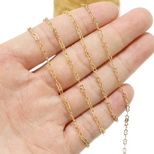 Chaîne en acier inoxydable Aceworks dorée/acier de 2 mm en forme de gourde pour la fabrication de bijoux DIY, origine Chine, vente en gros - Product Image 6