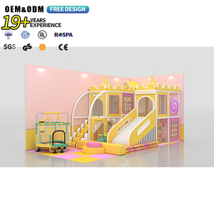 Equipo de Juegos Interior No Tóxico para Niños, Zona de Juegos Suave con Juegos Interactivos de Movimiento - Product Image 1