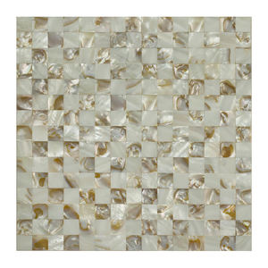 China Interior Diseño moderno Cocina Backsplash Impermeable Natural Shell Madre de perla Azulejo de mosaico para baño y baño - Product Image 5