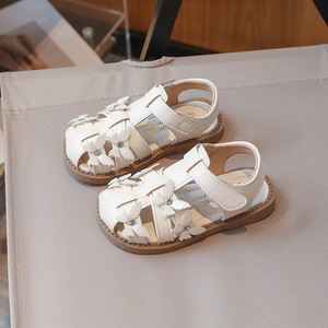 Nuovi Sandali Estivi 2026 per Bambine, Modello Principessa con Punta Chiusa, Suola Morbida, <span class=keywords><strong>Scarpe</strong></span> da Spiaggia alla Moda - Product Image 6