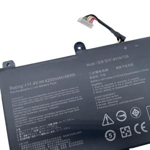 อะไหล่แบตเตอรี่แล็ปท็อป B31N1726สำหรับ <span class=keywords><strong>ASUS</strong></span> <span class=keywords><strong>TUF</strong></span> FX504 FX86 FX505 FX95 FA506 FX506 ROG G512โน้ตบุ๊คเล่นเกม G531 - Product Image 4