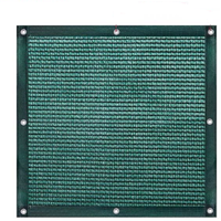 Filet d'ombrage pour serre en HDPE 10x8 Vert foncé 30%-90% Imperméable Protection solaire Maille pour jardin et légumes