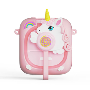 מצלמת צבע מצחיקה מצלמת נייר צילום תרמי צעצועים מצלמה דיגיטלית מתנות צעצועים צעצועים בצורת דינוזאור ילדים מצלמה מיידית - Product Image 2