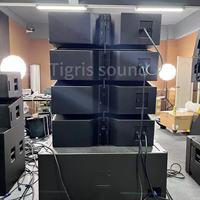 Système de sonorisation professionnel complet WPL 12 pouces, enceintes line array trois voies, passives et actives, pour discothèque