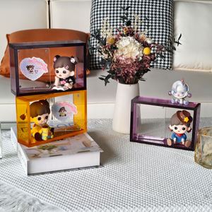Expositor Giratorio de Acrílico para Cajas Sorpresa, Ideal para Figuras de Colección (Bubble Ma, Nezha) y Marcos de Fotos a Color - Product Image 3