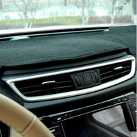 Taijs usine bonne qualité Accessoires polyester matériel voiture tableau de bord tapis tableau de bord couverture utilisation pour Renault Kwid K-ZE 2016-2023