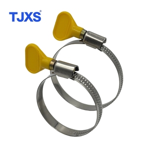 Хомут с регулируемой пластиковой/металлической рукояткой, крепление типа «бабочка», аксессуары для оборудования, садовый инструмент, фитинг для труб - Product Image 6