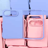 JOYPORODO S003 Vente en gros pour iPhone Fold, coque de protection rigide effet peau pour iPhone Duo, étui de luxe pour téléphone portable