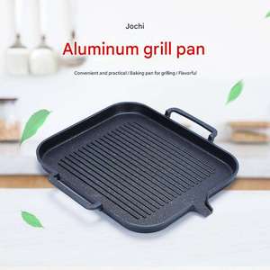 Nouvelle Tendance Plaque de Cuisson Automatique au <span class=keywords><strong>Gaz</strong></span> <span class=keywords><strong>Butane</strong></span>, Plaque de Barbecue en Aluminium Antiadhésive, <span class=keywords><strong>Friteuse</strong></span> Coréenne, Pot de Cuisson et Poêle à Frire pour Camping - Product Image 2