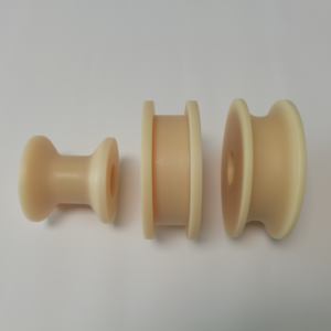 Özel ip düz kemer naylon kasnak tekerlek silindiri plastik üreticisi Mc naylon kasnak tedarikçiler u-şekilli oluk kasnak - Product Image 4