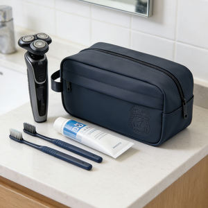 Reise-Kulturtasche für Herren mit Individuellem Logo, Aufhängegriff, Wasserdichtem Reißverschluss, Modischem Stil, Kosmetiktaschen & Etuis - Product Image 2