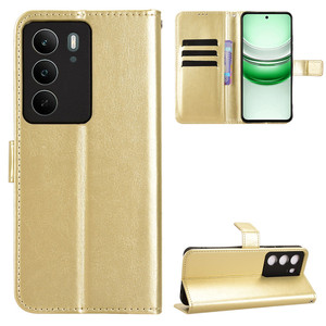 เคสโทรศัพท์หนังกระเป๋าเงินลาย Crazy Horse สำหรับ OPPO realme C71 4G - Product Image 5