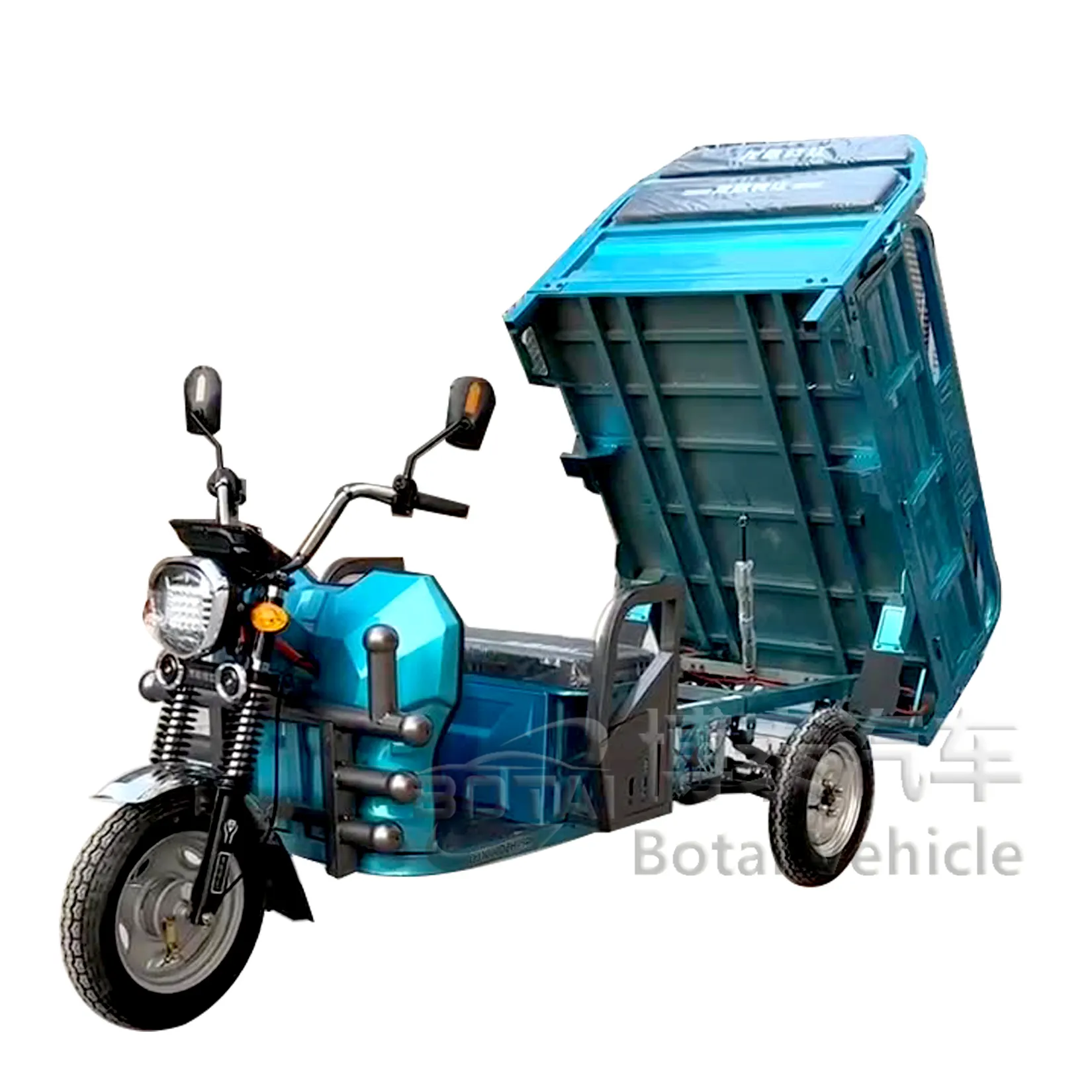 Electric Tricyclesfreestyle Cargo Truck Big Wheel Tricycle for Adult chassis 3 wheel