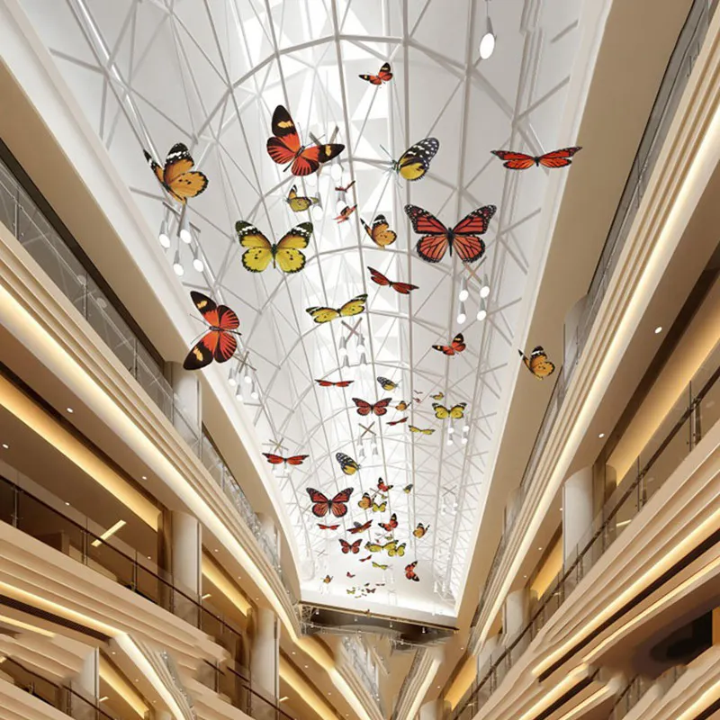 60センチメートル80センチメートル100センチメートル120センチメートルShoppingモール巨大人工大蝶装飾