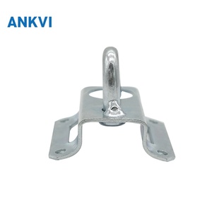 Grand crochet de tension pour fixation de câble aérien FTTH, ancre en acier - Product Image 3